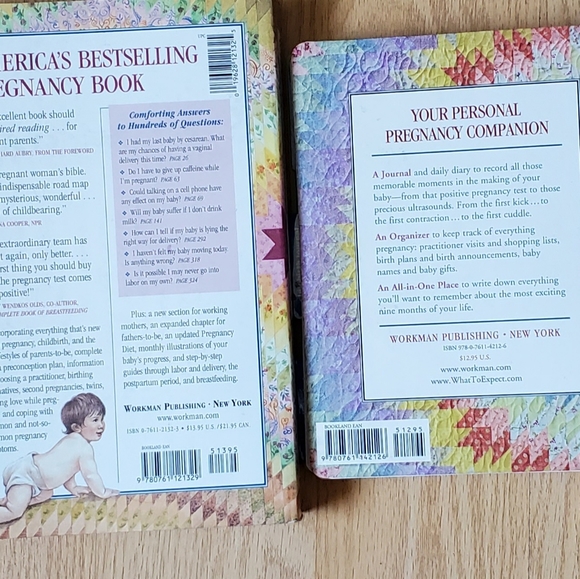 What To Expect When You're Expecting book and What To Expect Pregnancy Journal - Picture 3 of 9